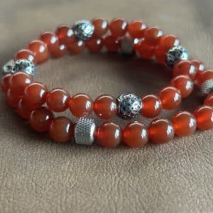 Combo bracelets Cornaline
