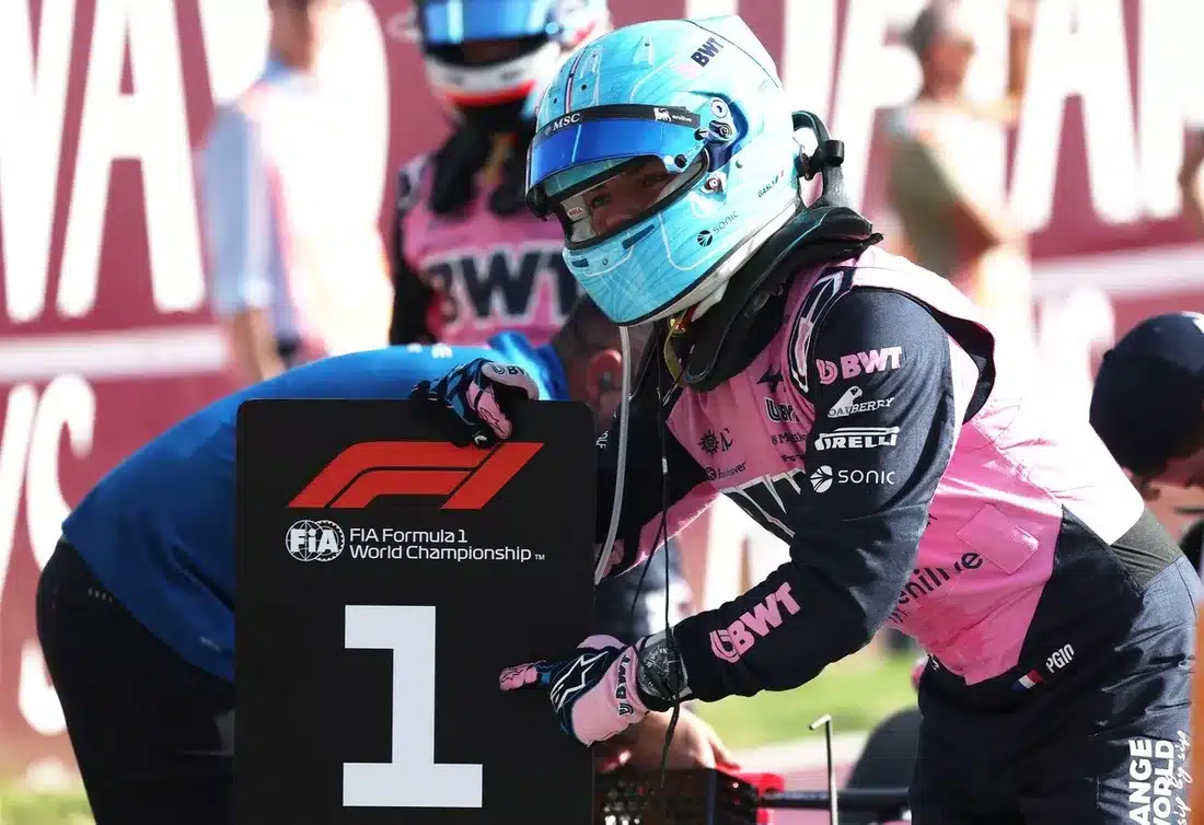Pierre Gasly en pole position du GP d'Italie 2026